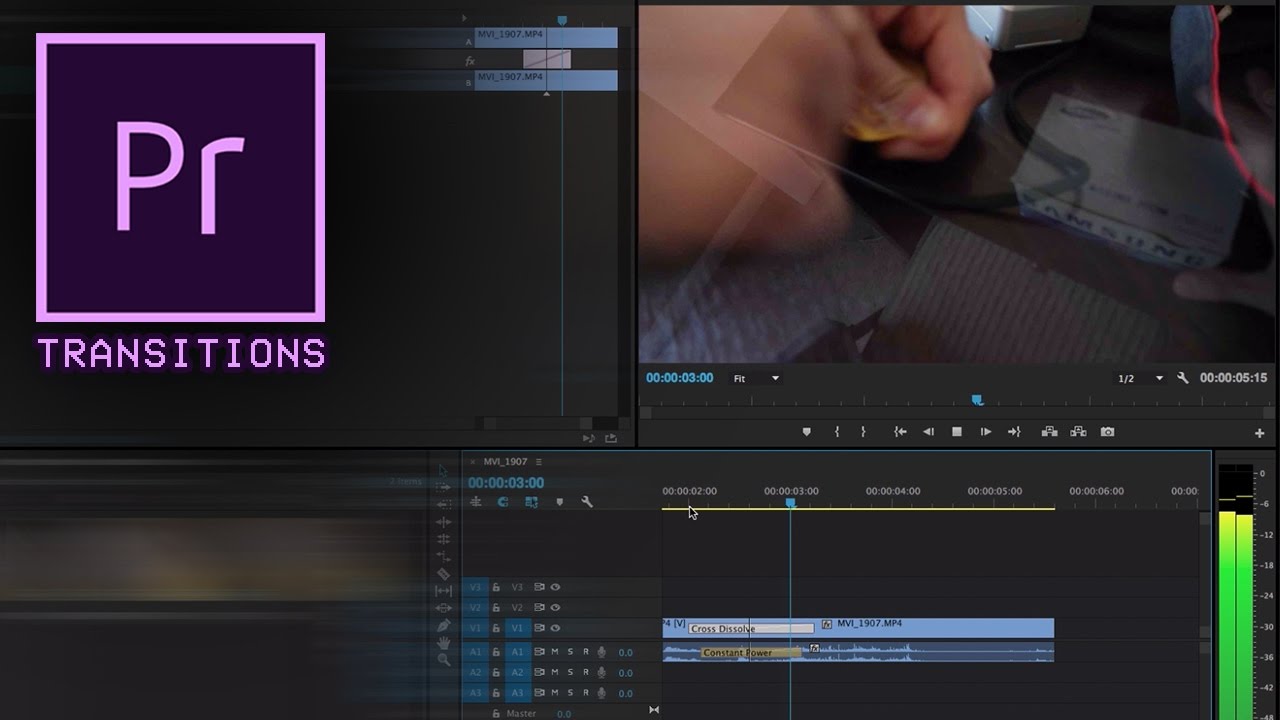 Com crear transicions increïbles a Adobe Premiere Pro CC (tutorial)