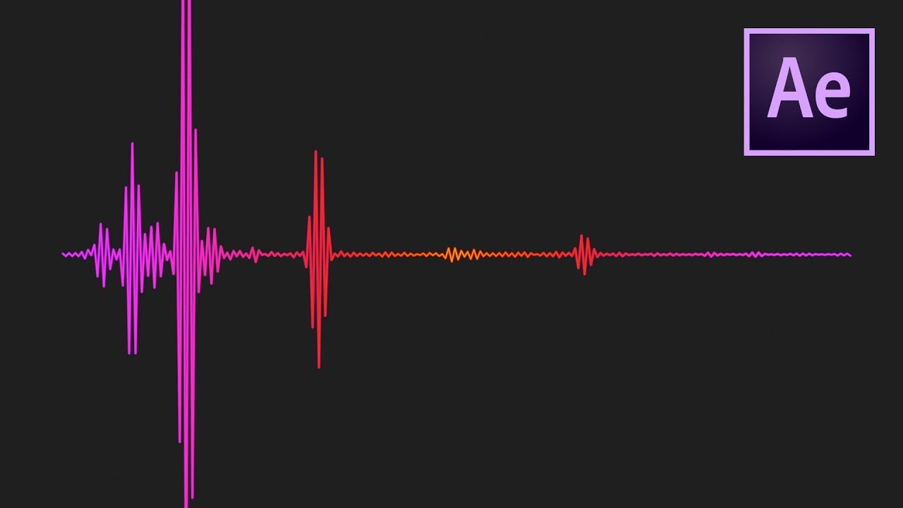 Com crear efectes d'ona d'àudio a After Effects (formes d'ona d'espectre)