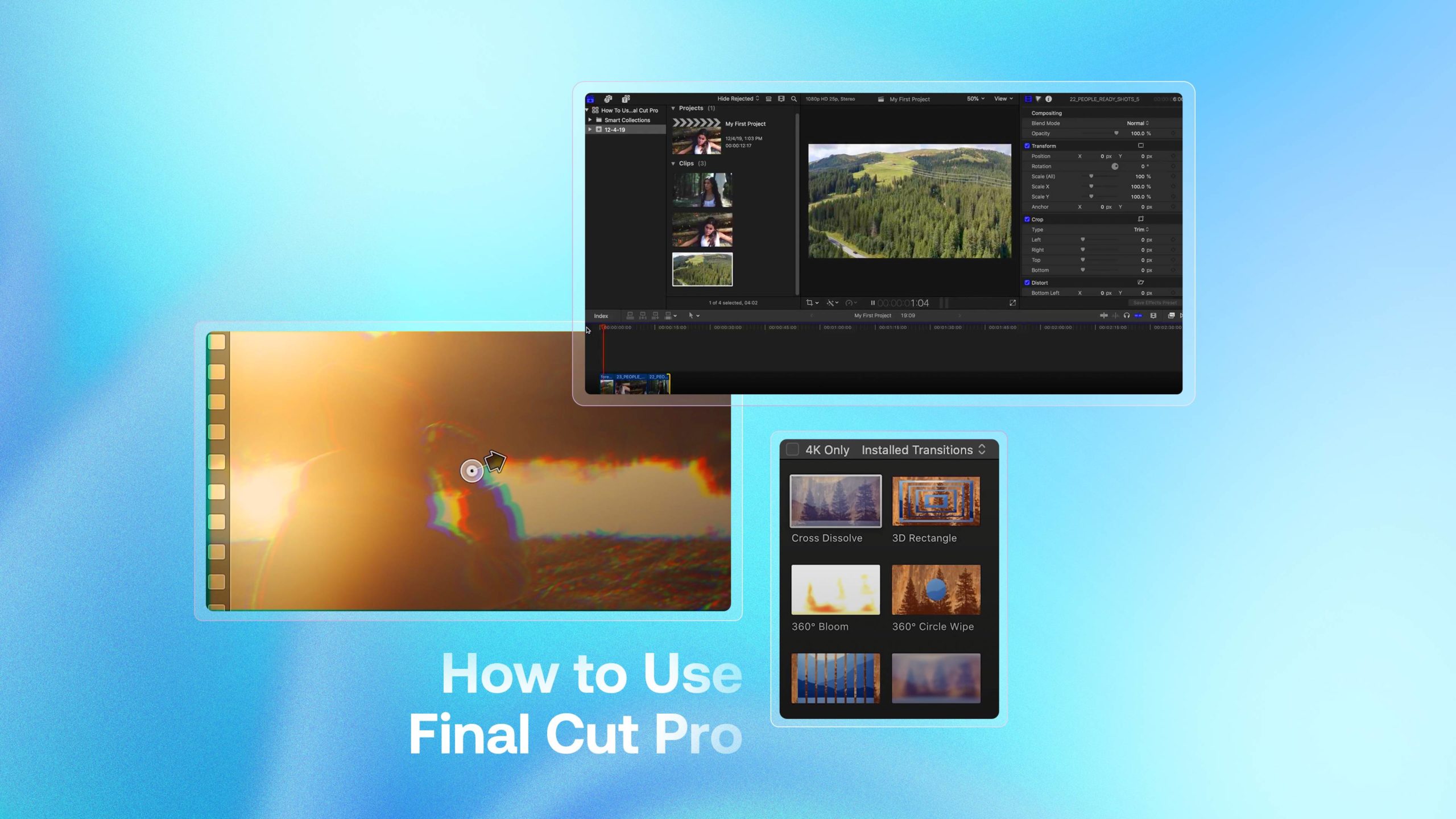 Apreneu a utilitzar Final Cut Pro: Guia d'edició per a principiants